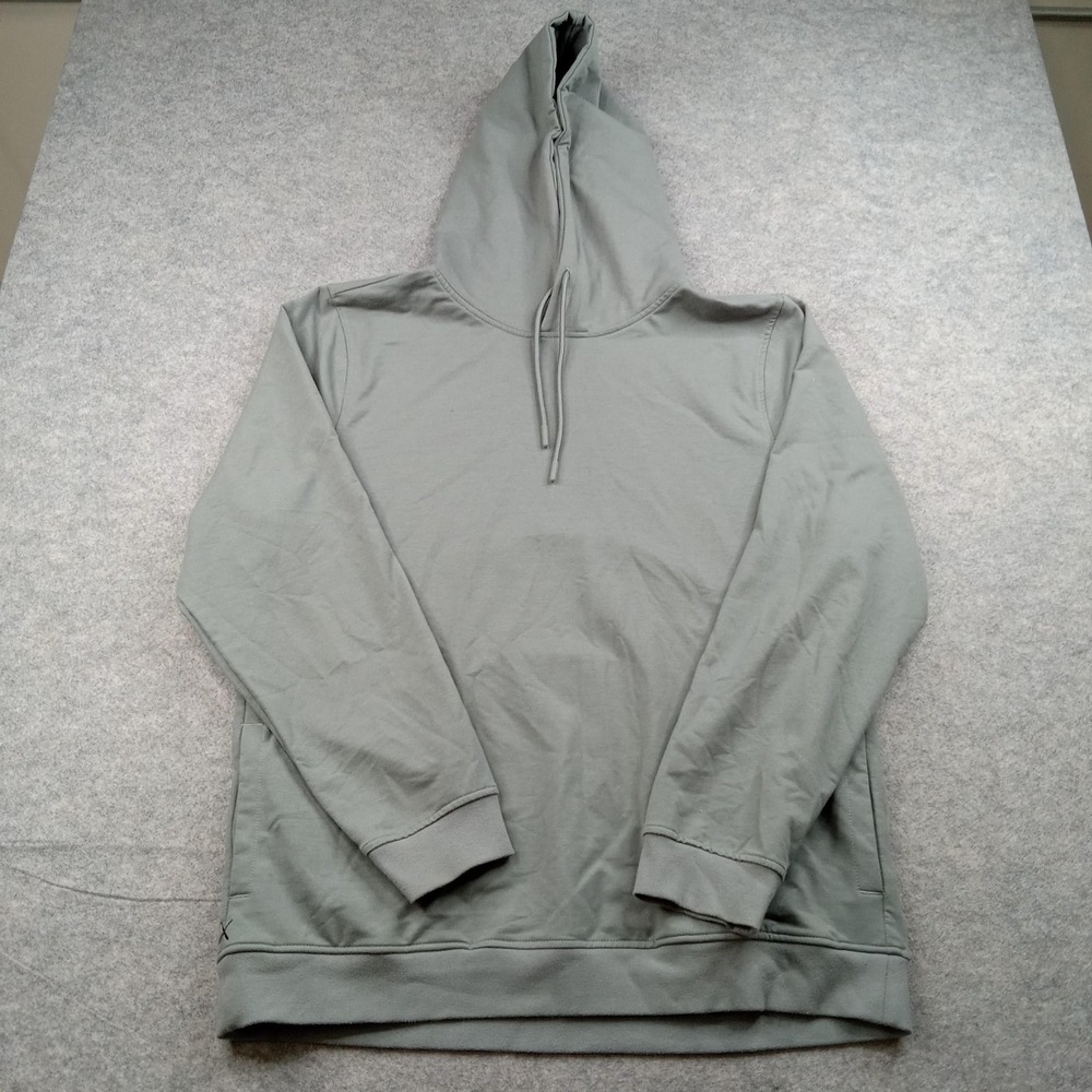 CUTS Hoodie Mens 2XL Green Hyperloop Classic Pullover Stretch Knit Sweatshirt